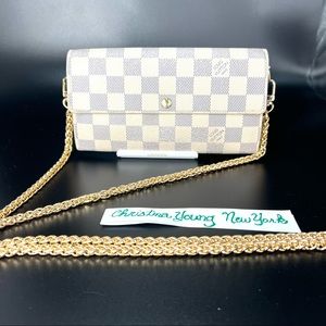 Sarah Wallet Chain Crossbody Louis Vuitton